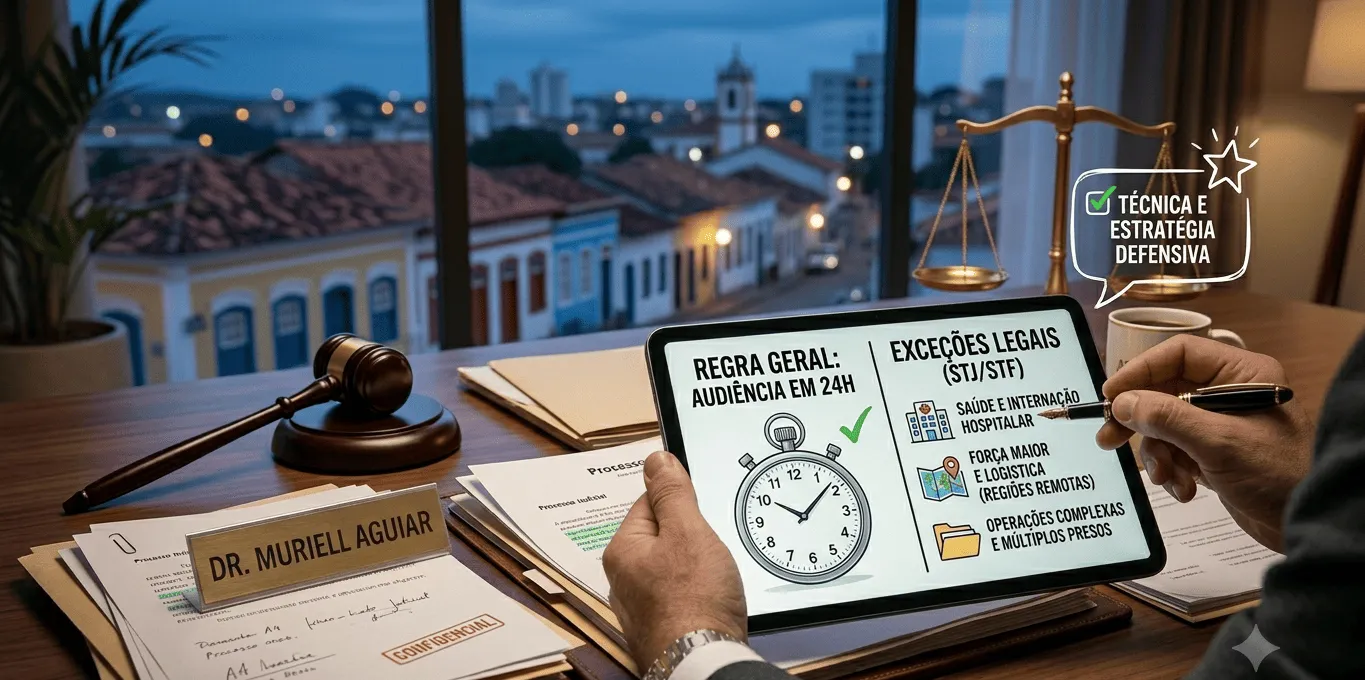 Prisão Sem Audiência de Custódia em 24h é Ilegal? Entenda as Exceções e Cuidado com a Desinformação