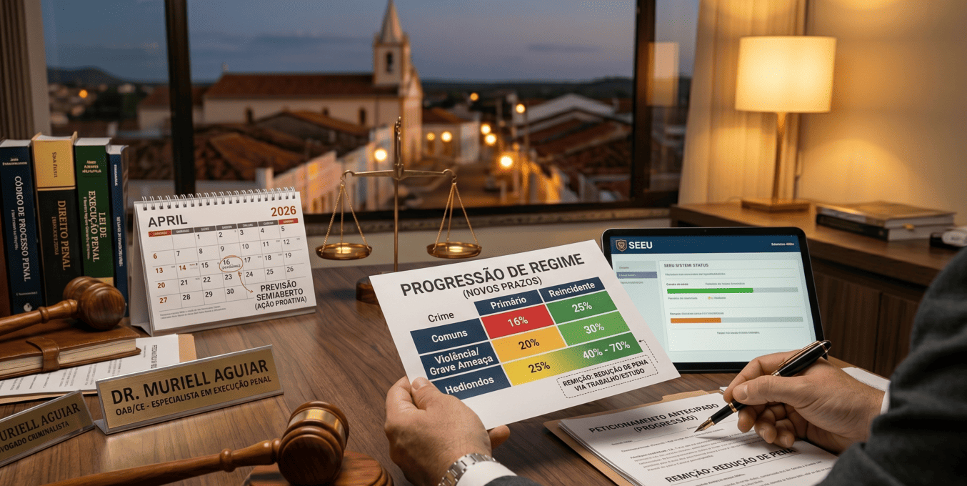 Progressão de Regime: Entenda os Novos Prazos e Como Sair do Fechado Mais Rápido